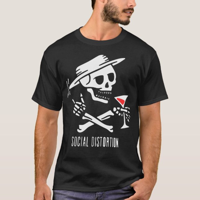 Camiseta Banda de rock de Punk americano (Anverso)