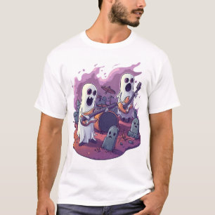 Camiseta Banda de Rock Fantasma