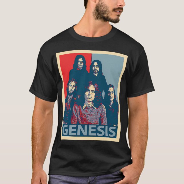 Camiseta Banda de Rock Genesis (Anverso)