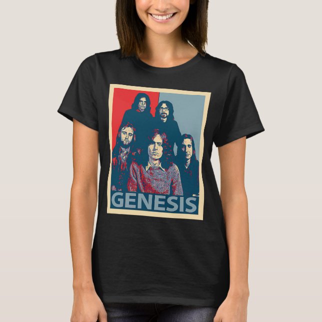 Camiseta Banda de Rock Genesis (Anverso)