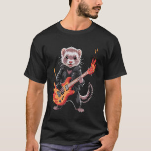 Camiseta Banda de Rock Hurón