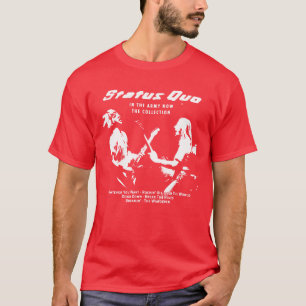 Camiseta banda de rock status quo familia