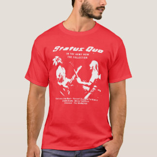Camiseta banda de rock status quo familia