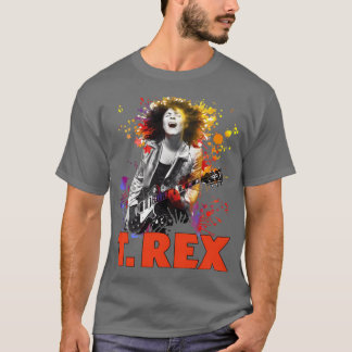 Camiseta Banda de rock T Re Marc Bolan Retro familia Coolop