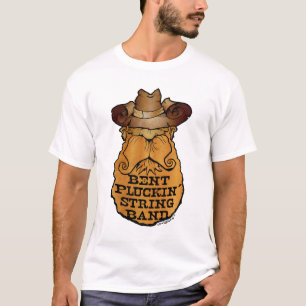 Camiseta Banda de secuencia doblada de Pluckin Merch