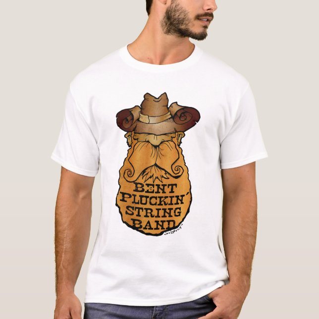 Camiseta Banda de secuencia doblada de Pluckin Merch (Anverso)
