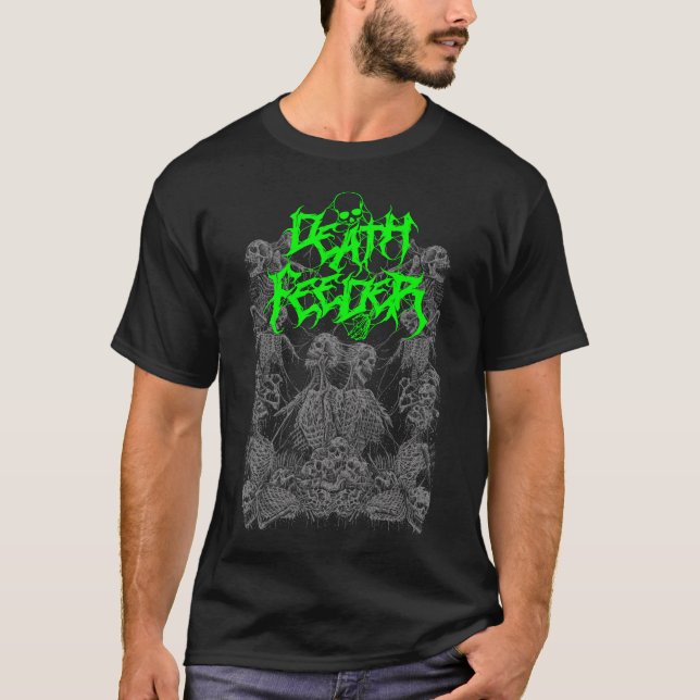 Camiseta Banda Death Feeder (Anverso)