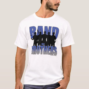 Camiseta Banda del béisbol de los hermanos (azul/plata)