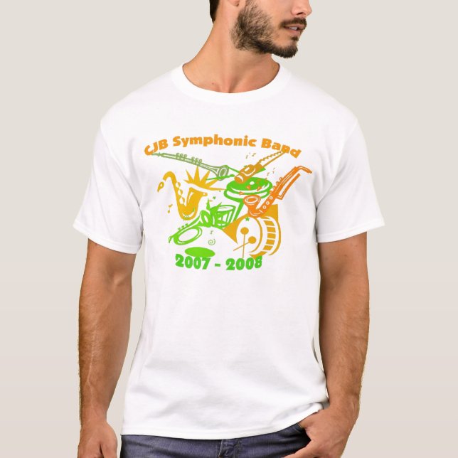 Camiseta banda del cjb (Anverso)