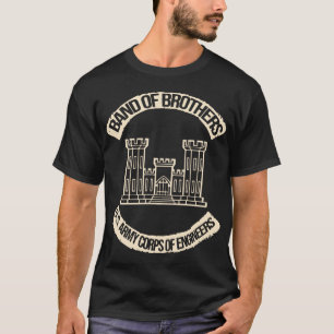 Camiseta banda del Cuerpo de Ingenieros del Ejército de lo
