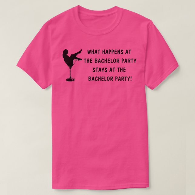 Camiseta Banda del partido del soltero (Diseño del anverso)