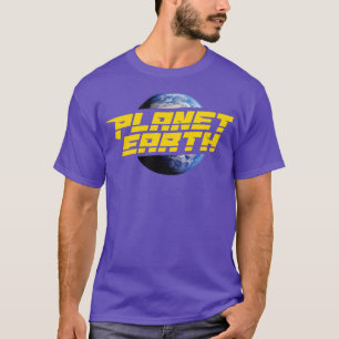Camiseta Banda del universo del espacio terrestre del plane