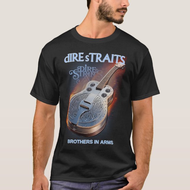 CAMISETA BANDA DIRE STRAITS (Anverso)