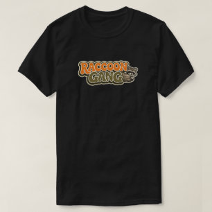 Camiseta Banda Divertida de Mapaches - Jimothy Trash Panda