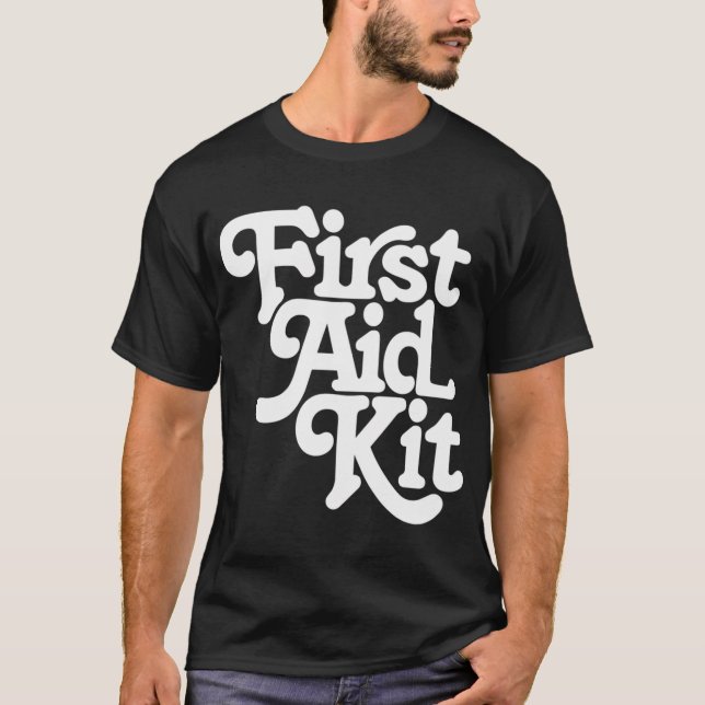 Camiseta Banda First Aid Kit (Anverso)