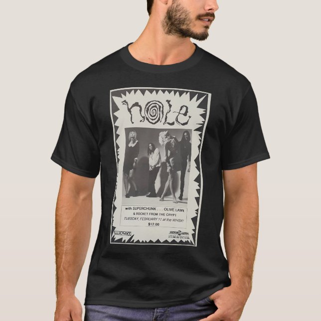 Camiseta Banda Hole (Anverso)