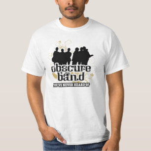 Camiseta Banda indeterminada usted nunca ha oído hablar de