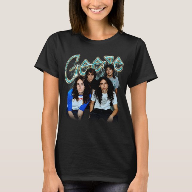 Camiseta Banda Indie Blue Glow (Anverso)