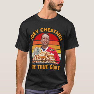 Camiseta Banda Joey Chestnut El Verdadero Cabrío Gráfico Pa
