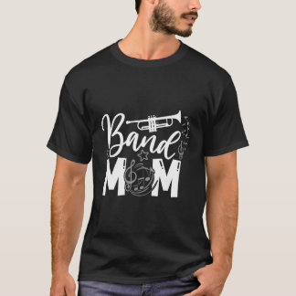 Camiseta Banda Mamá Orgullosa Banda Mamá Musical Marcha Ban