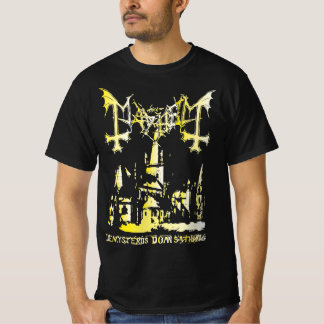 Camiseta banda metalizado negra