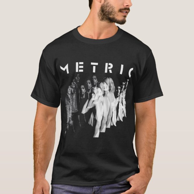 CAMISETA BANDA MÉTRICA     (4) (Anverso)