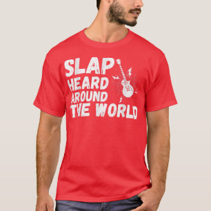 Camiseta Banda musical de guitarra con guitarrista y músico