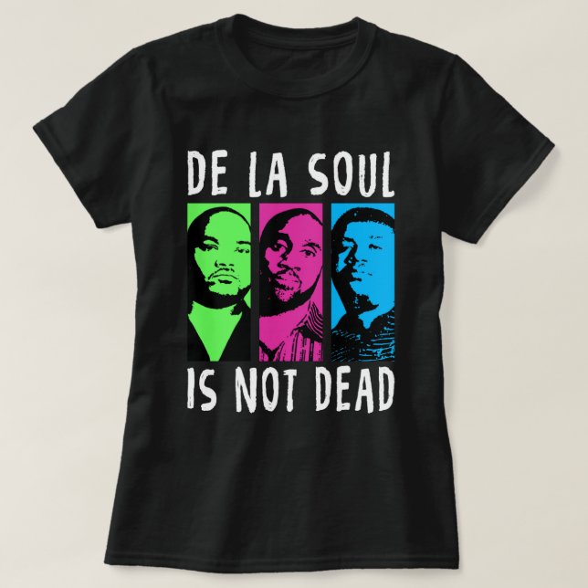 Camiseta Banda musical De La Soul Estilo Retro (Diseño del anverso)
