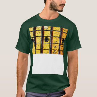 Camiseta Banda musical del guitarrista de guitarra vintage