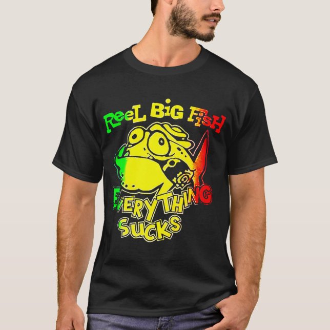 Camiseta Banda Reel Big Fish Everything Sucks (Anverso)