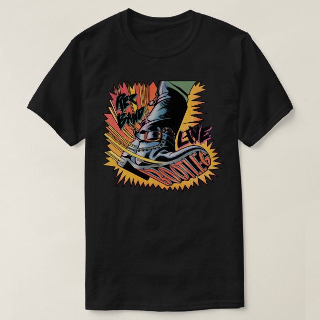 Camiseta Banda Rez - Bootleg (Activo) Esencial  (Diseño del anverso)