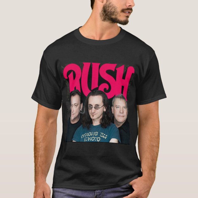 Camiseta Banda Rush (Anverso)