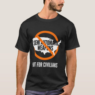 Camiseta Banda semi armas automáticas suficientes para dete