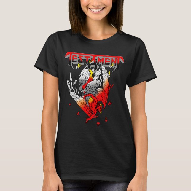 Camiseta banda Testament (Anverso)