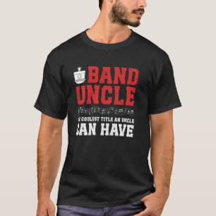 Camiseta Banda Tío El Título Más Genial Banda de Música Tío