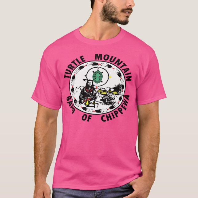 Camiseta Banda Turtle Mountain De Chippewa (Anverso)