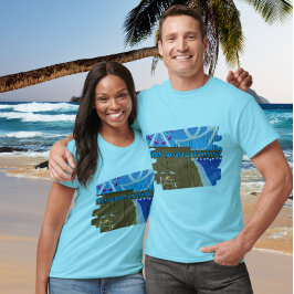 Camiseta Bandada Alrededor y Descubre Gaviota Divertida
