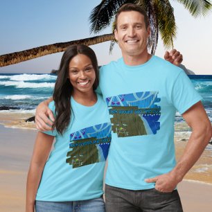 Camiseta Bandada Alrededor y Descubre Gaviota Divertida