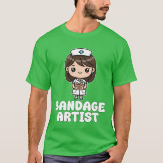 CAMISETA BANDAGE ARTIST NURSE GIFT