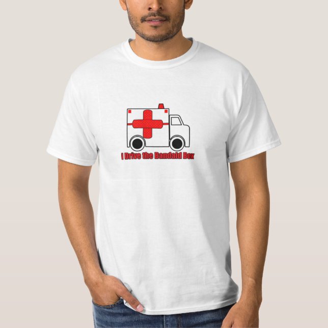 Camiseta Bandaid de la caja (Anverso)