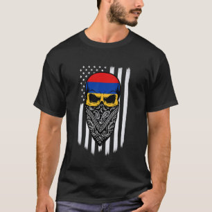 Camiseta Bandana de cráneo de Armenia