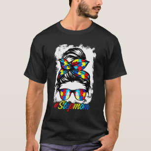 Camiseta Bandana de Moño Desordenado Madrastra Chicas Mujer