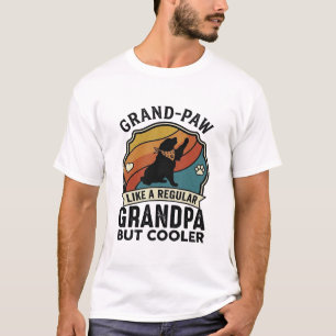 Camiseta Bandana de puesta de sol retro del abuelo de la pa