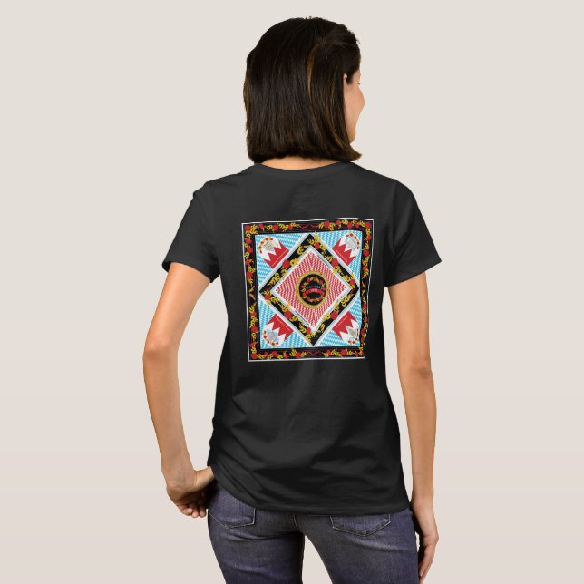 Camiseta Bandana Design (Reverso completo)