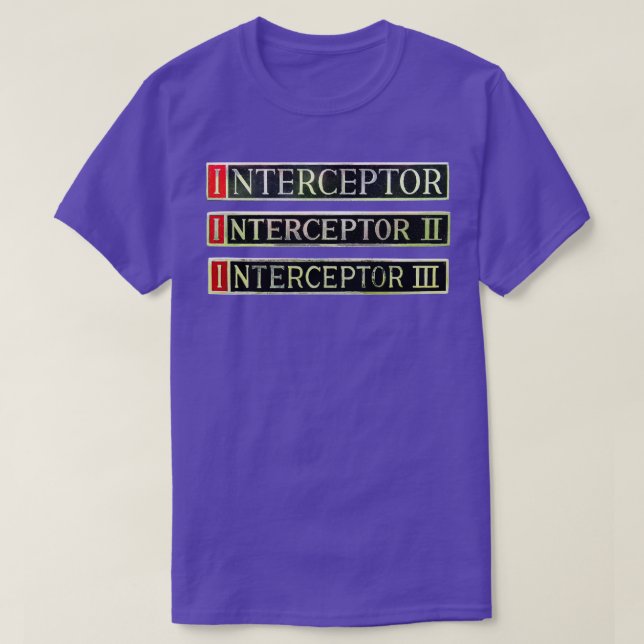 Camiseta Bandas clásicas de Jensen Interceptor 1960-1970 (Diseño del anverso)