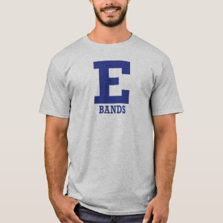 Camiseta Bandas electrónicas hombres manga corta gris