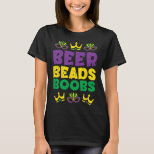 Camiseta Bandas Graciosas Louisiana Nola Mardi Gras Hombres