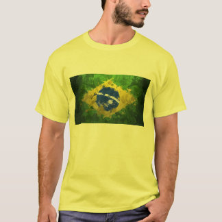 CAMISETA BANDEIRA DO BRASIL PINTADA