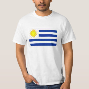 Camiseta Bandeira do Uruguai