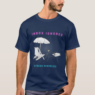 Camiseta Bandeja de entrada ignorada, tensión minimizada